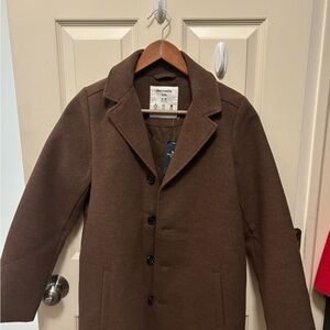 Abercrombie Kids Chocolate Brown Coat ***NWT***